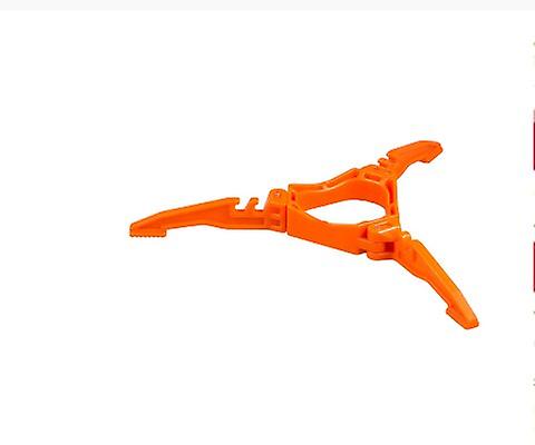 Outdoor Camping Gas Tank Rack Lightweight Foldable Canister Tripod Stand Base Bottle Shelf Gas Cylinder Stove Accessories Portable Cooking Stoves