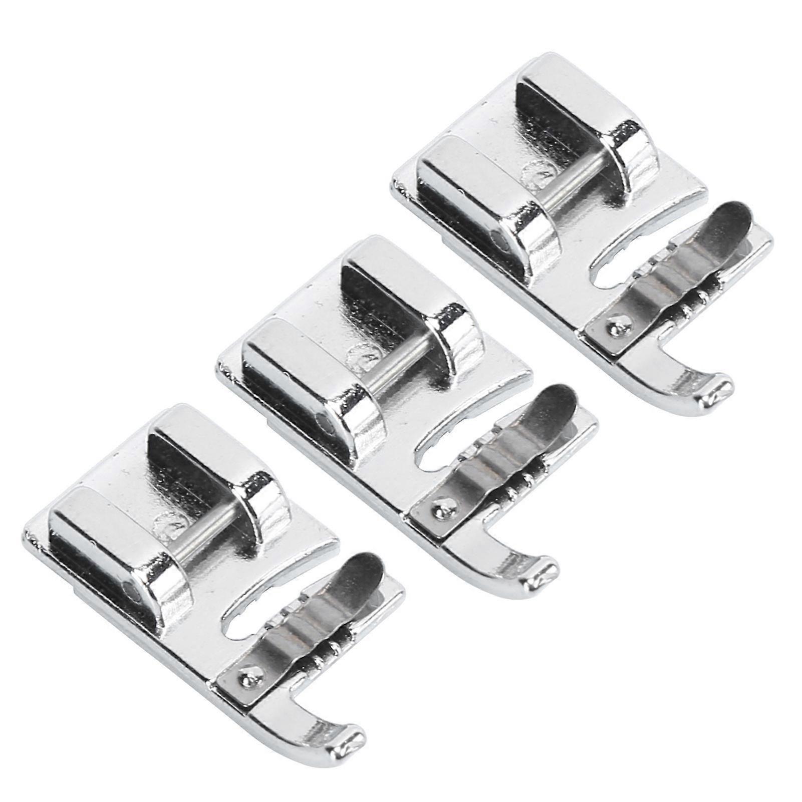 3Pcs Cording Presser Foot Easy Disassembly Multifunctional Sewing Tools for Replace Old Sewing Machine Accessories