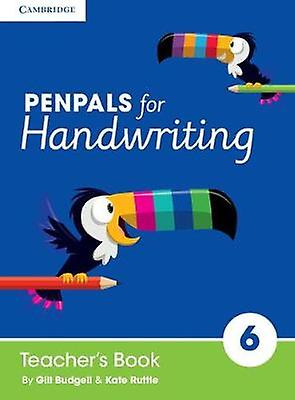 Penpals For Handwriting Year 6 Teachers Book by Kate Ruttle Paperback Book
