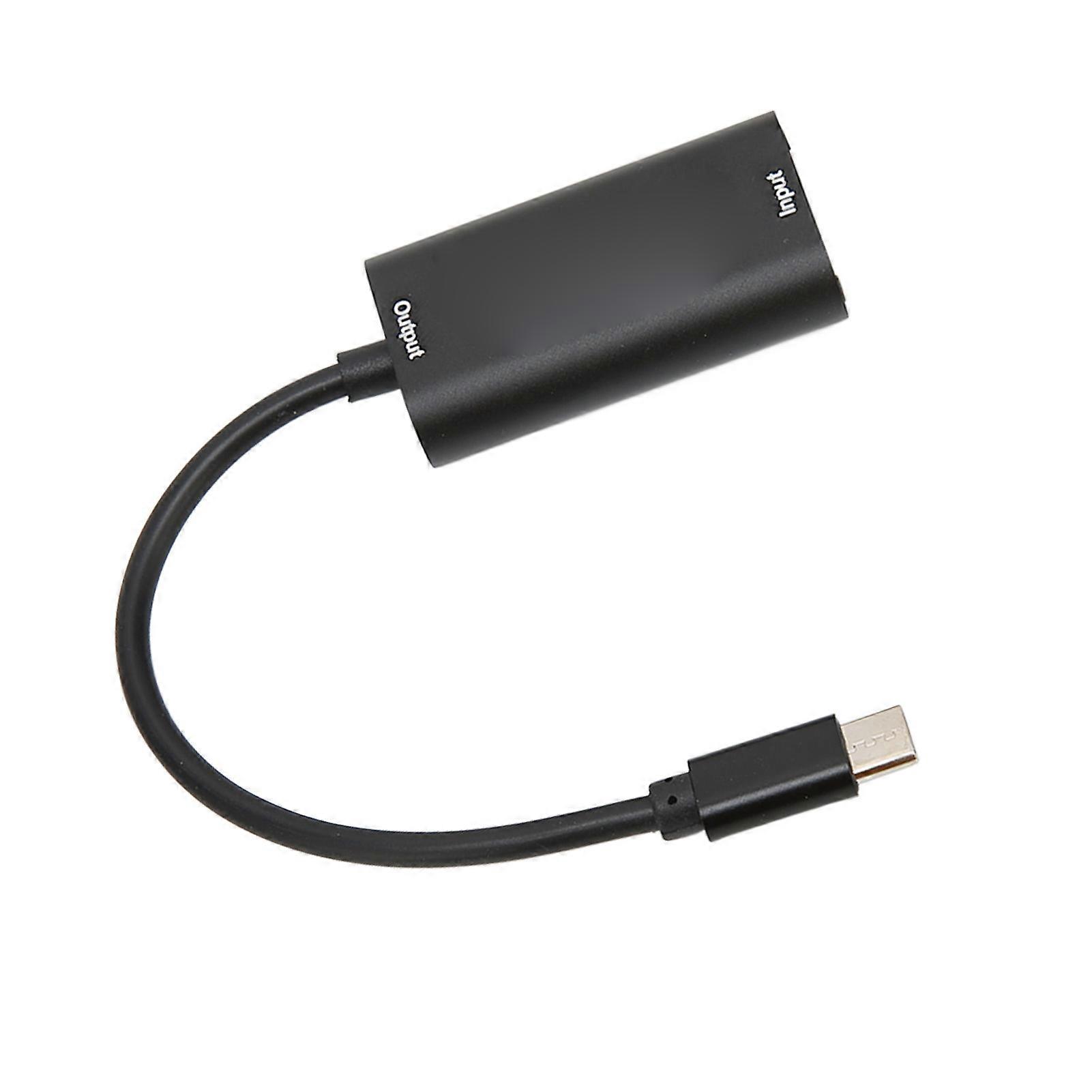 بطاقة التقاط الفيديو 4K 1080P، واجهة الوسائط المتعددة عالية الدقة، التوصيل والتشغيل، بطاقة تسجيل للألعاب والبث المباشر، النوع C