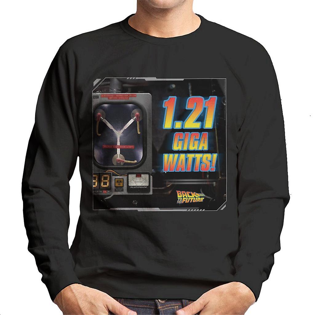 Back to the Future 121 Gigawatts Men's Sweatshirt