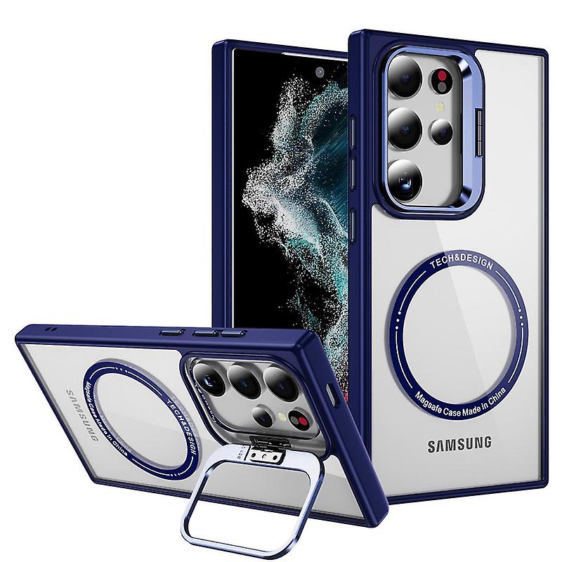 Magnetic Stand for Samsung Galaxy S24 Case, Compatible with Magsafe, Shockproof Slim Protective S24 Mobile Phone Cases