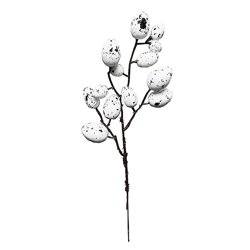 2pcs 32cm Easter Egg Tree Branches Flower Picks Easter Decorations for Home Easter Party Supplies Ornament