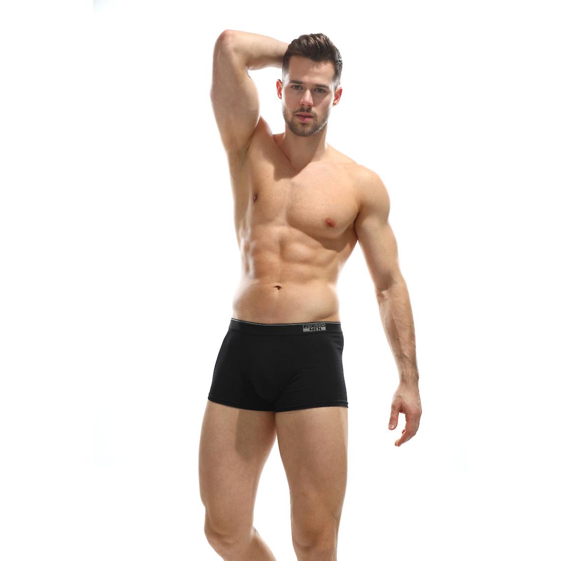 Boxer Shorts de algodão preto