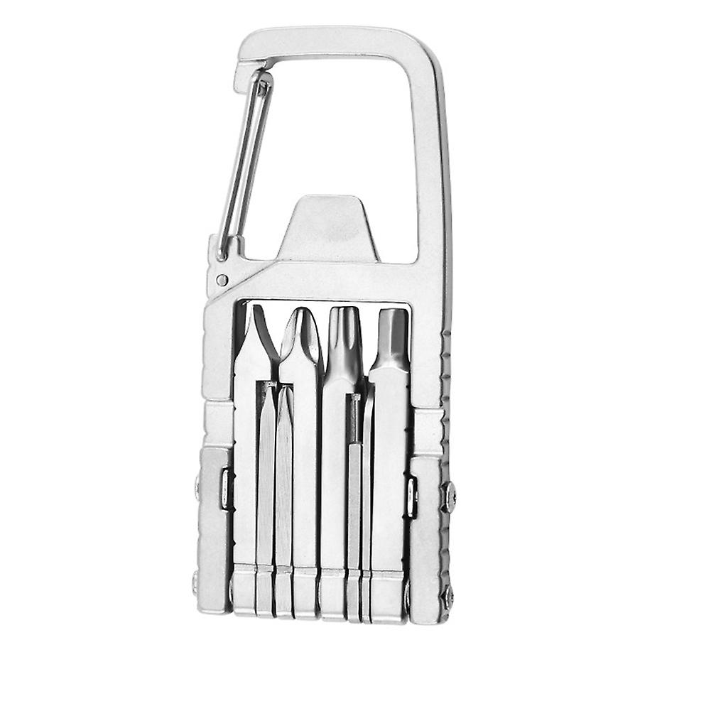 Portable Screwdriver Mini Tool Quality Steel Material Not Easy to Deform for Fishing Mountaineering