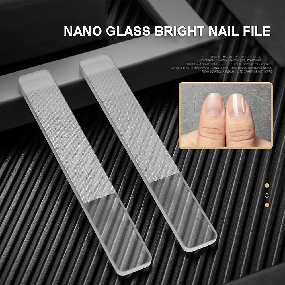 Glasnagelfeile Nagelhaut sauber Polieren Mattierung Maniküre Pufferstreifen