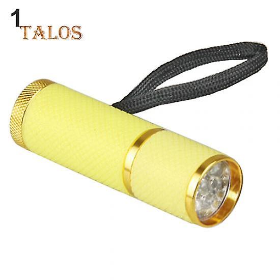 נייד מיני 9 led מייבש ציפורניים UV ג'ל לק מנורת ריפוי פנס לפיד כלי מניקור