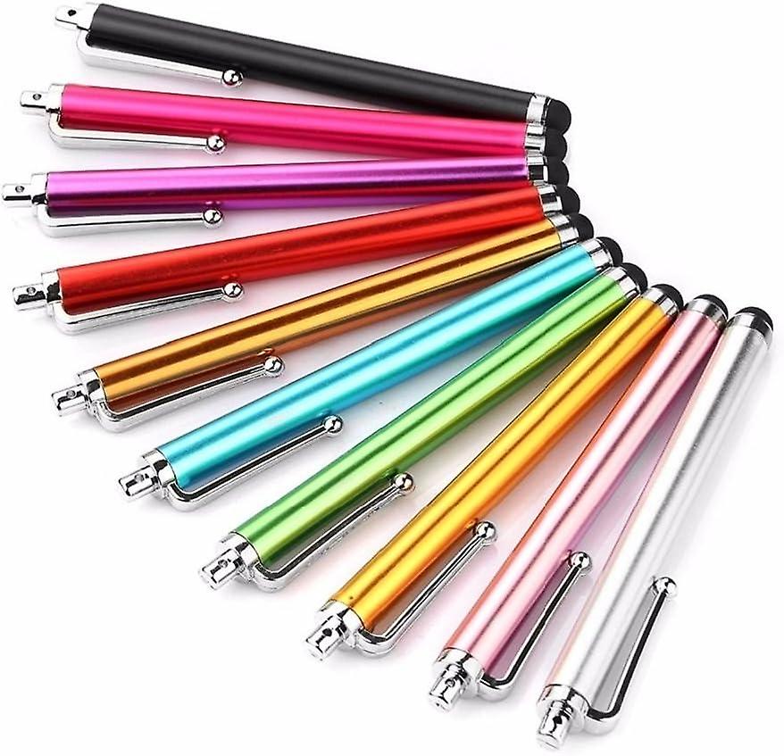 10pcs Metal Stylus Touch Pen for Touch Screen-Random Color