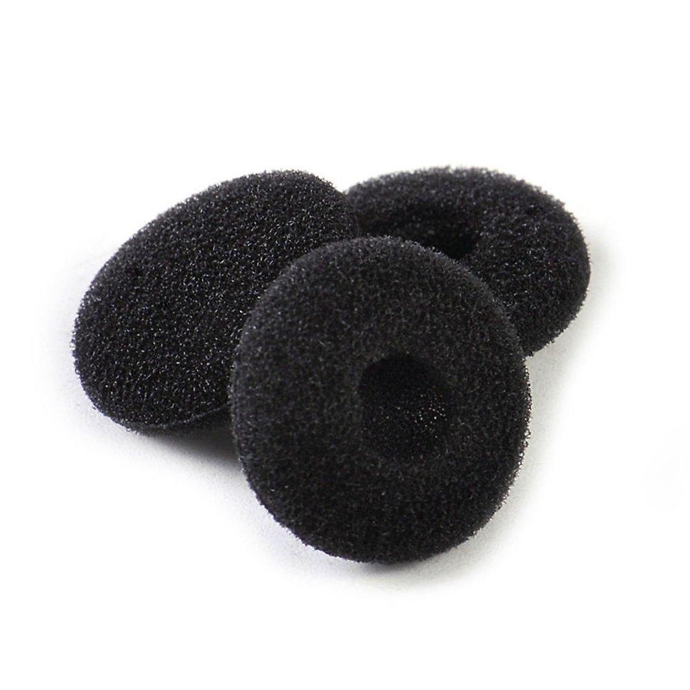 12 Pairs (24 Pcs) Earphone Foam Headphone Replacement Sponge (Black)
