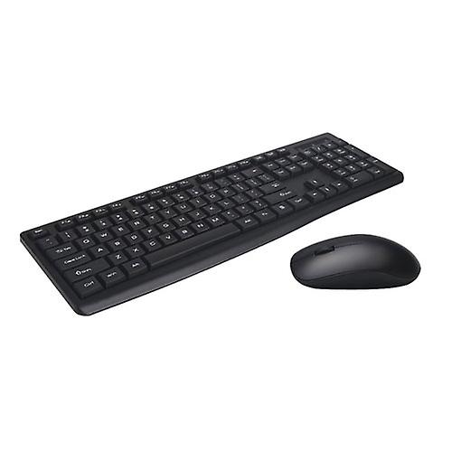 WIRELESS Shintaro Combinazione di mouse e tastiera di alta qualità in un elegante design nero