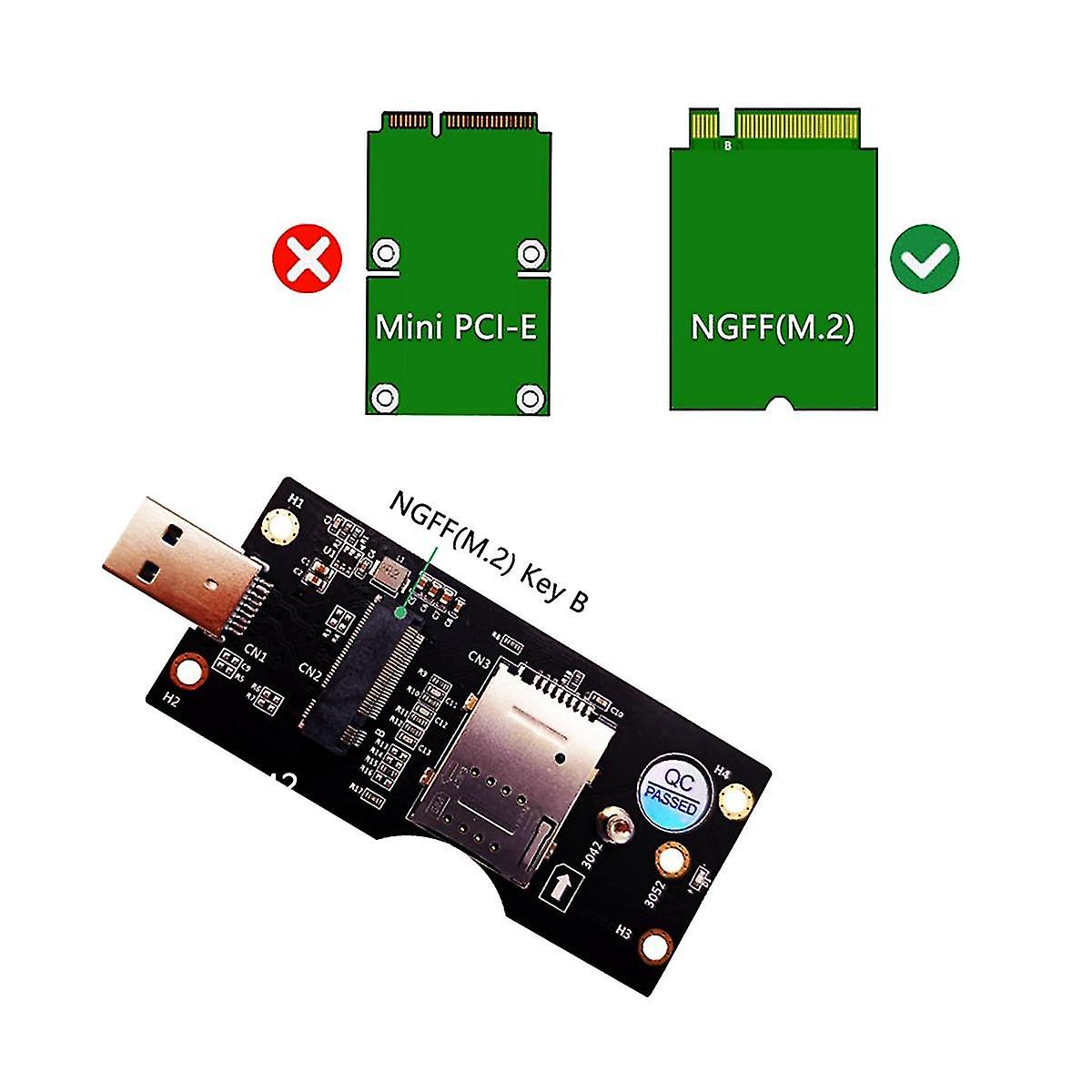 NGFF Module To SIM with USB 3.0 3G/4G/5G Module To USB 3.0 with SIM ...