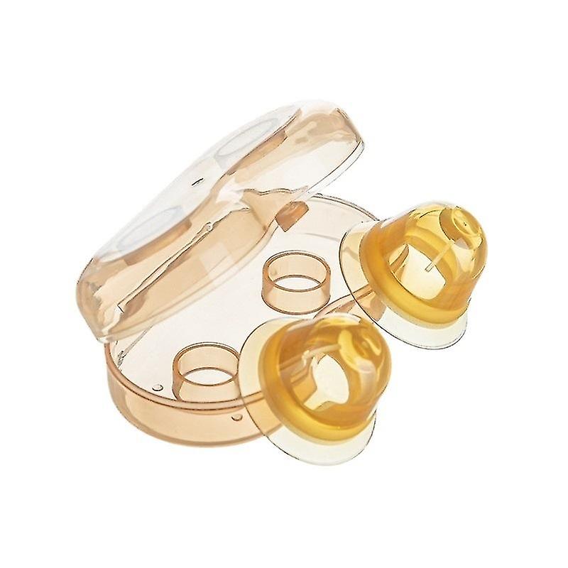 Silicone nipple corrector for short, flat and inverted nipples in pregnant and lactating women - 2 p