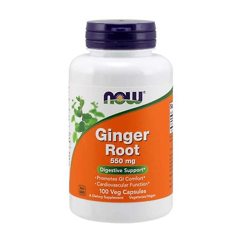 Ginger root (Ginger root) 550mg 100 capsules