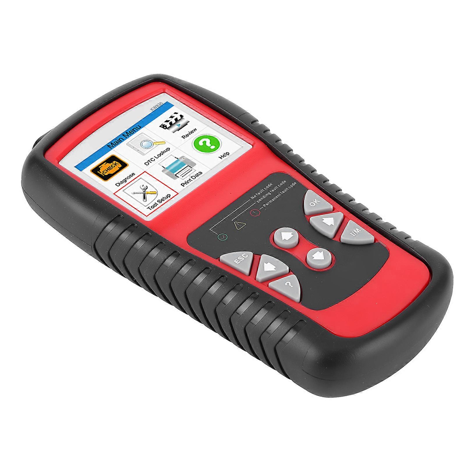 Auto OBD2 Code Reader Scanner - Engine Diagnostic Tool for Car Fault Erase and Test