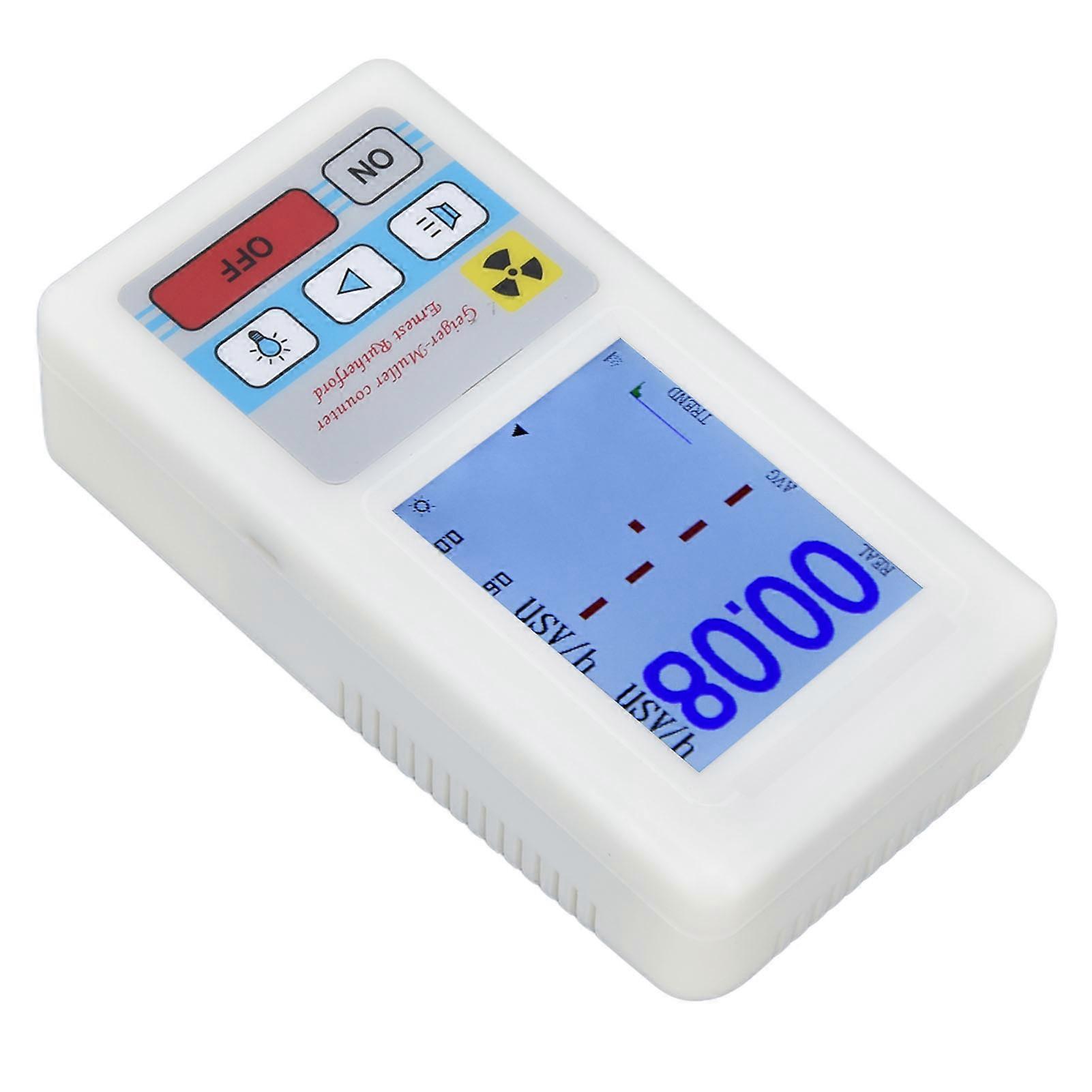 BR‑6 Geiger Counter, Multifunctional Radiation Detector, 169g, ABS
