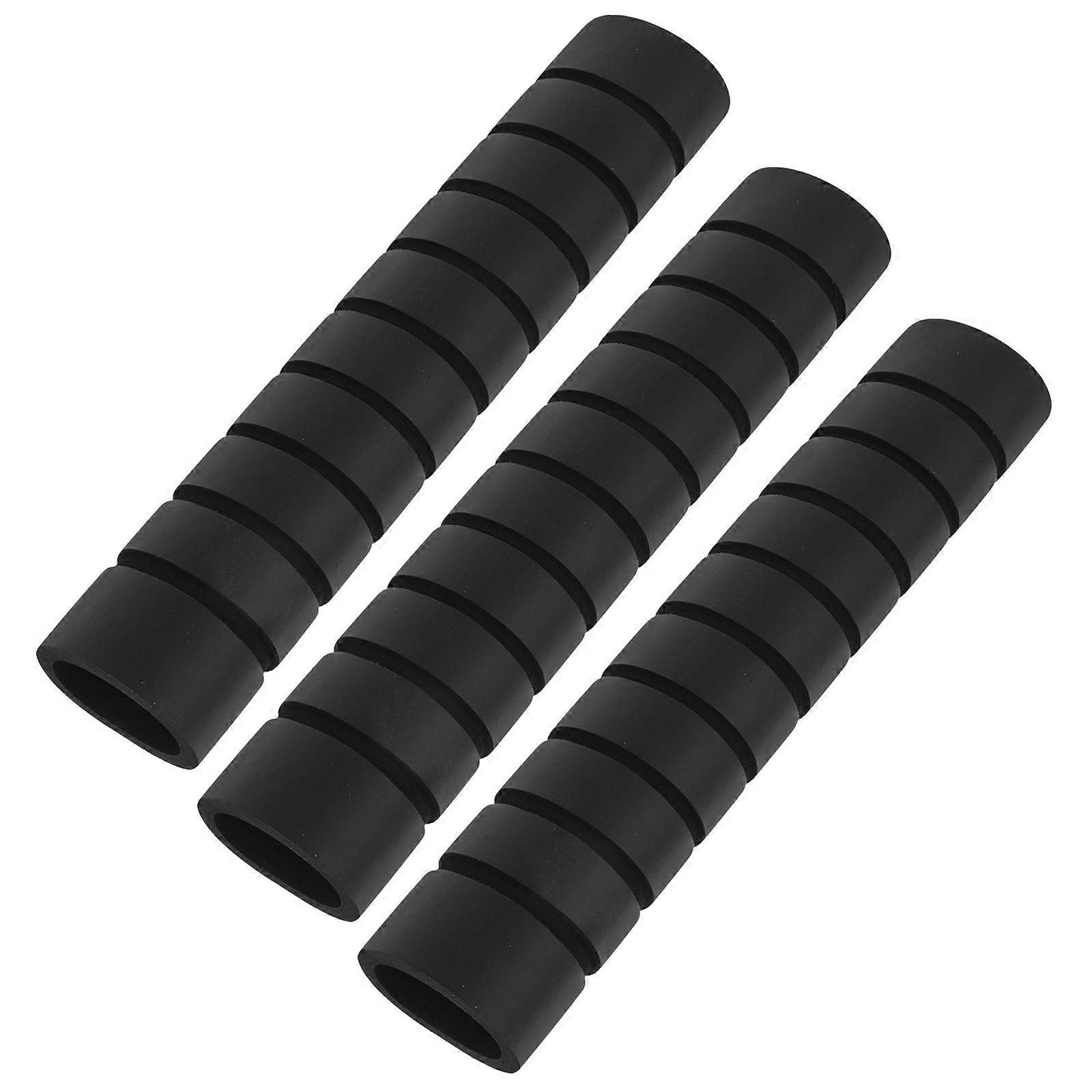 3 stk bærbar opptrekksstang Pad Pull-up Bar Grip Svamp Ermet Anti-skli grep pads for enkelt stang