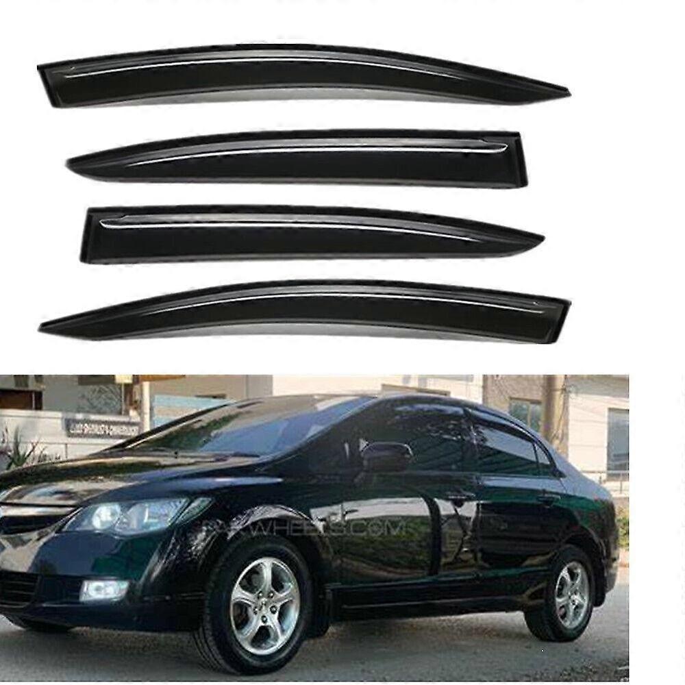 4pcs Side Window Wind Deflector Window Vrs compatible with 2012~2015 Sedan NO.2800