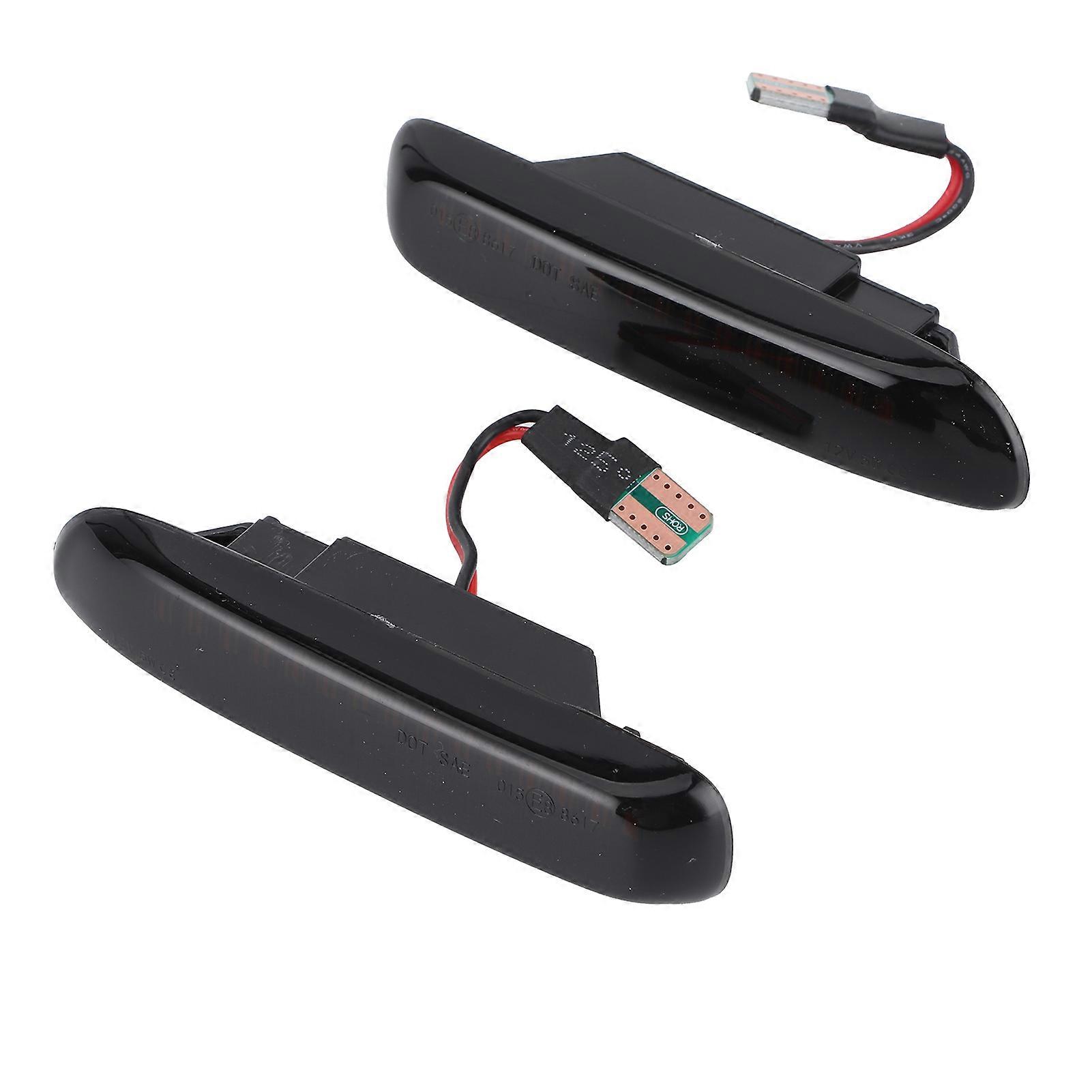 2pcs Side Marker Light Turn Signal Indicator LED Dynamic Repalcement Fit for 3 series E46