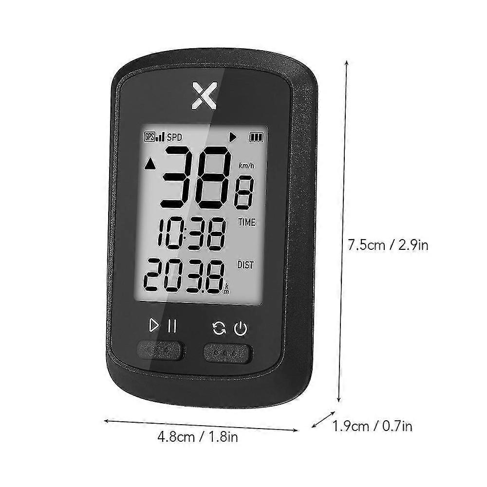 Amdohai Compteur de Vélo GPS Sans Fil, Compteur de Vitesse BT, Ordinateur de Cyclisme Étanche avec Écran LCD de 2,3 Pouces, Calibration Automatique de l'Heure pour Vélo de Montagne et de Route Amdohai Compteur de Vélo GPS Sans Fil, Compteur de Vitesse BT, Ordinateur de Cyclisme Étanche avec Écran LCD de 2,3 Pouces, Calibration Automatique de l'Heure pour Vélo de Montagne et de Route