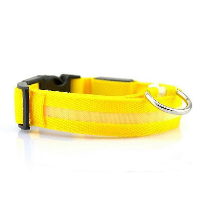 Adjustable Led Dog Collar Glowing Anti-lost Night Safety Pet Luminous Collar Flashing Necklace