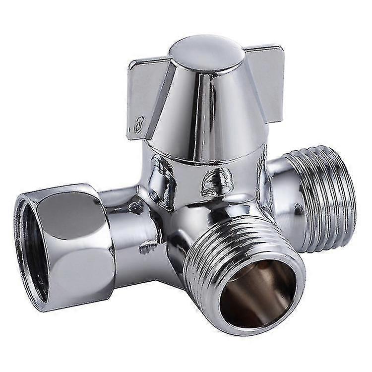 3 Way Diverter Valve For Shower, G1/2" Tee Adapter Valve Replacement