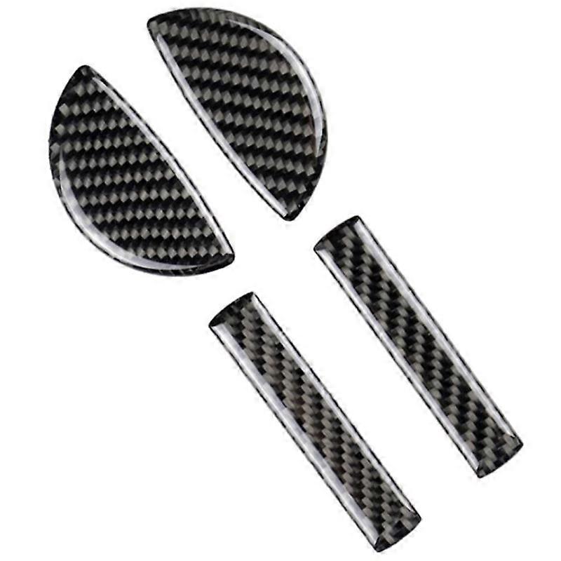 for Mini Cooper F54 F55 F56 JCW F57 Carbon Fiber Door Handle Cover Trim Decorative Frame Stickers F