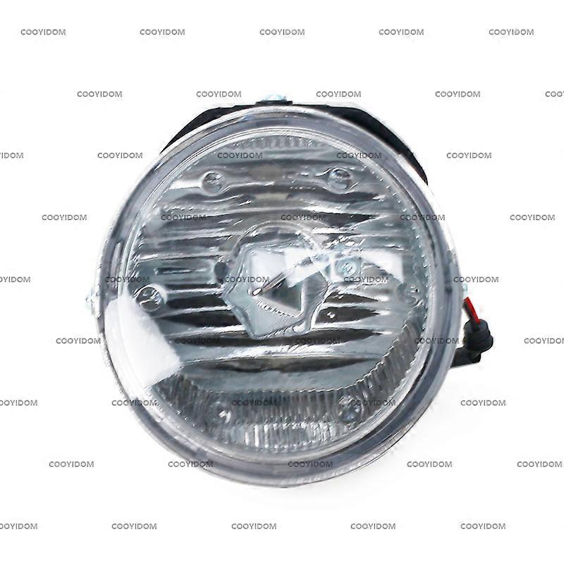 R-AUTO Front Bumper Fog Light Fog Lamp Car Front Bumper Foglight Frame Cover For Nissan Paladin D22 2004-2015 Car