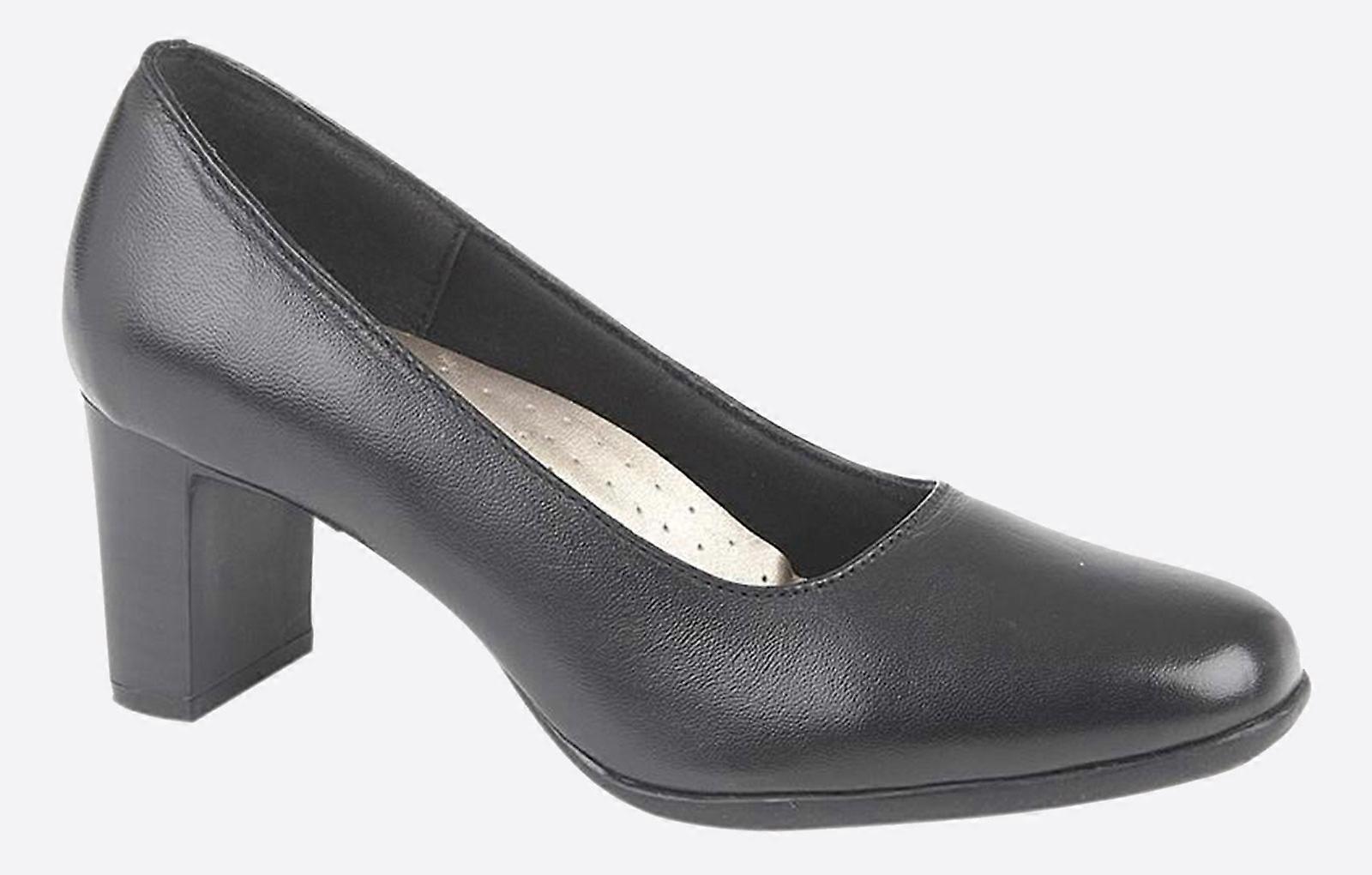 Mod Comfys Abbey Memory Foam Heels Shoes Black