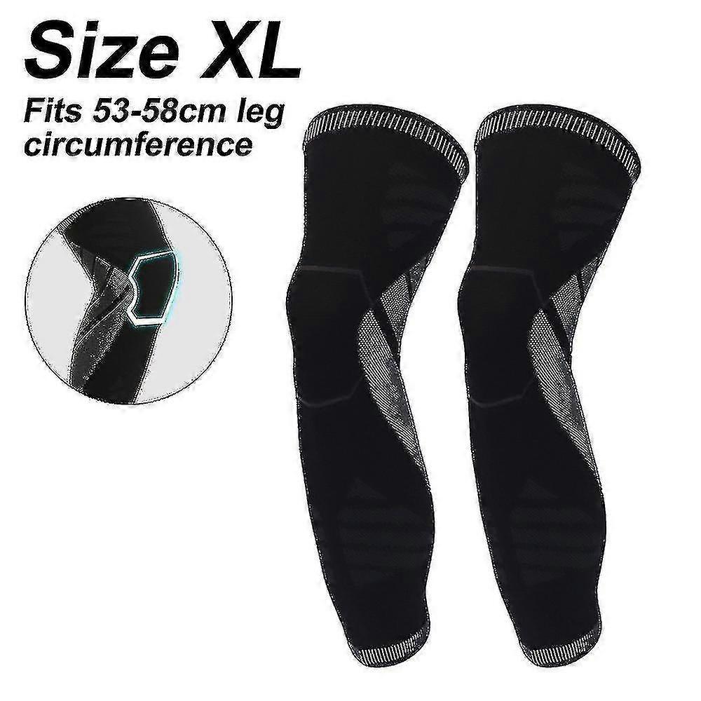 Knitted Breathable Elastic Knee Pads - Soft, High Elasticity, Lengthened