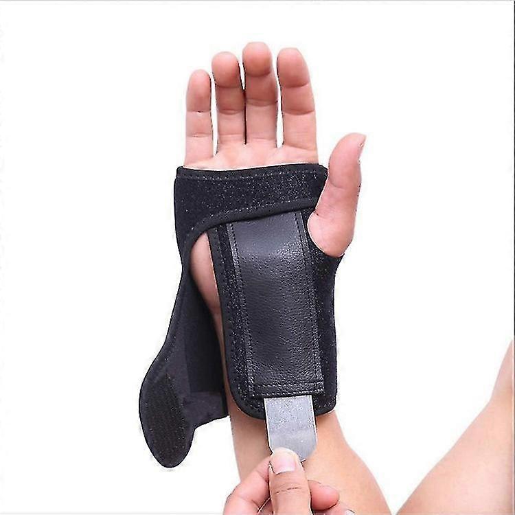 Wrist Support Splint For Carpal Tunnel Syndrome, Hand Guard Adjustable,right Hand(1pcs, Black)