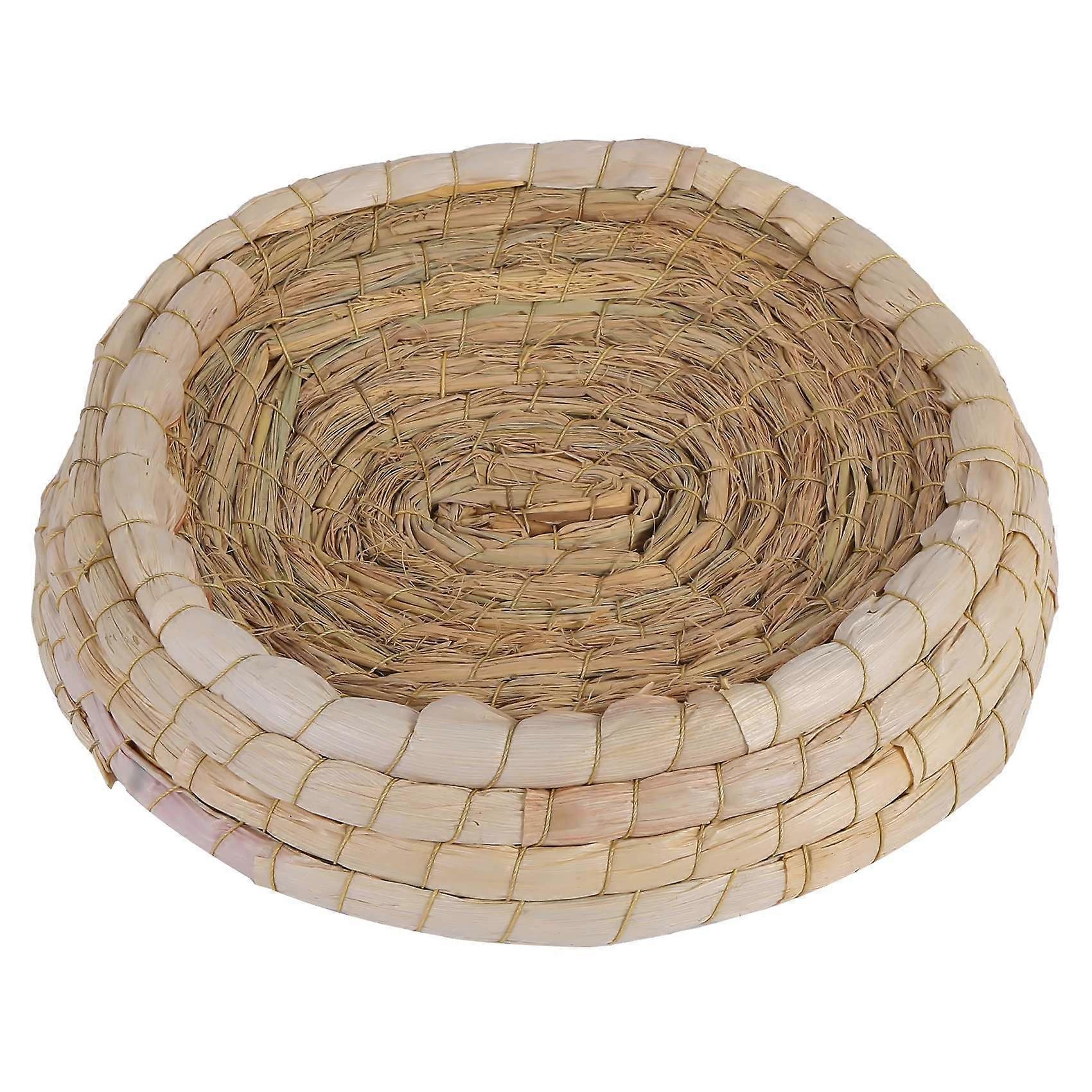 Handwoven Birds Nest Corn Leaves And Straw Incubation Bed Courtship Breeding House For Pigeon/Dwarf