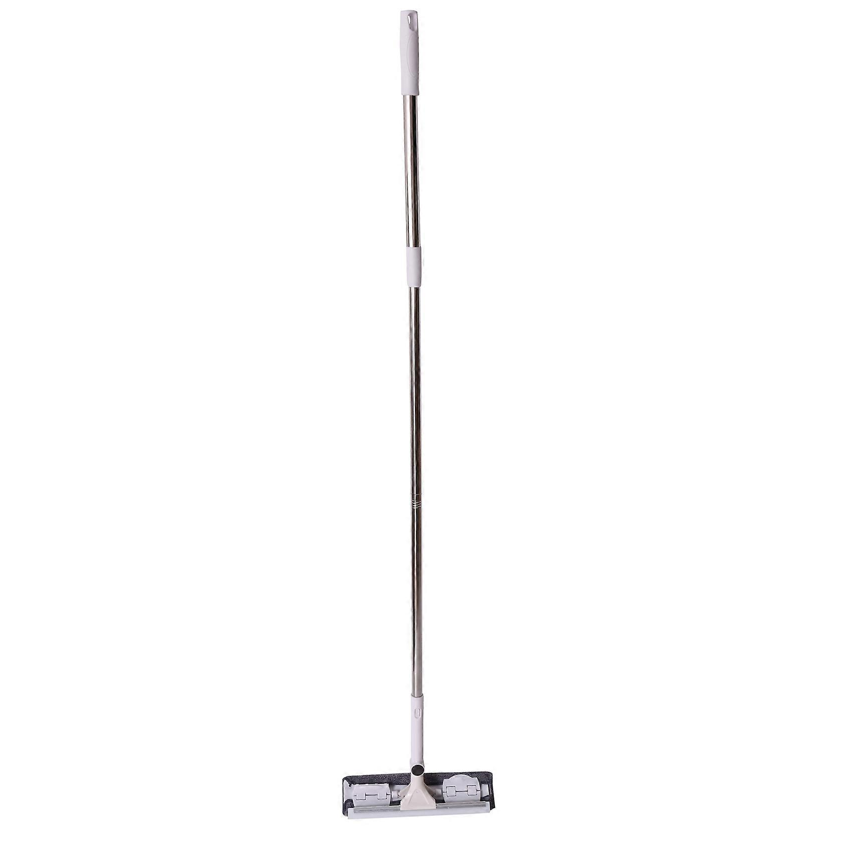 Glass Cleaning Tool Double-Sided Telescopic Rod Window Squeegee Wiper Long Handle Rotating Head Bru