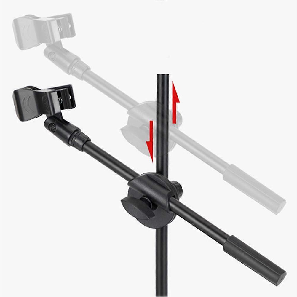 Adjustable Support Adapter Tripod Clips Wireless Mic Camera Crossbar Microphone Abs Stand Boom Universal Bracket Clamp