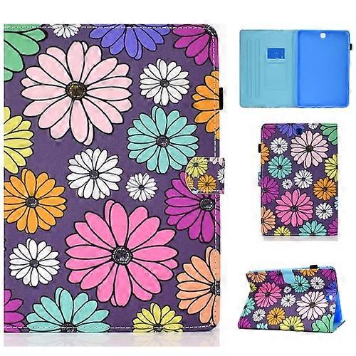 Painted Pattern TPU Horizontal Flip Leather Protective Case For Samsung Galaxy Tab A 9.7