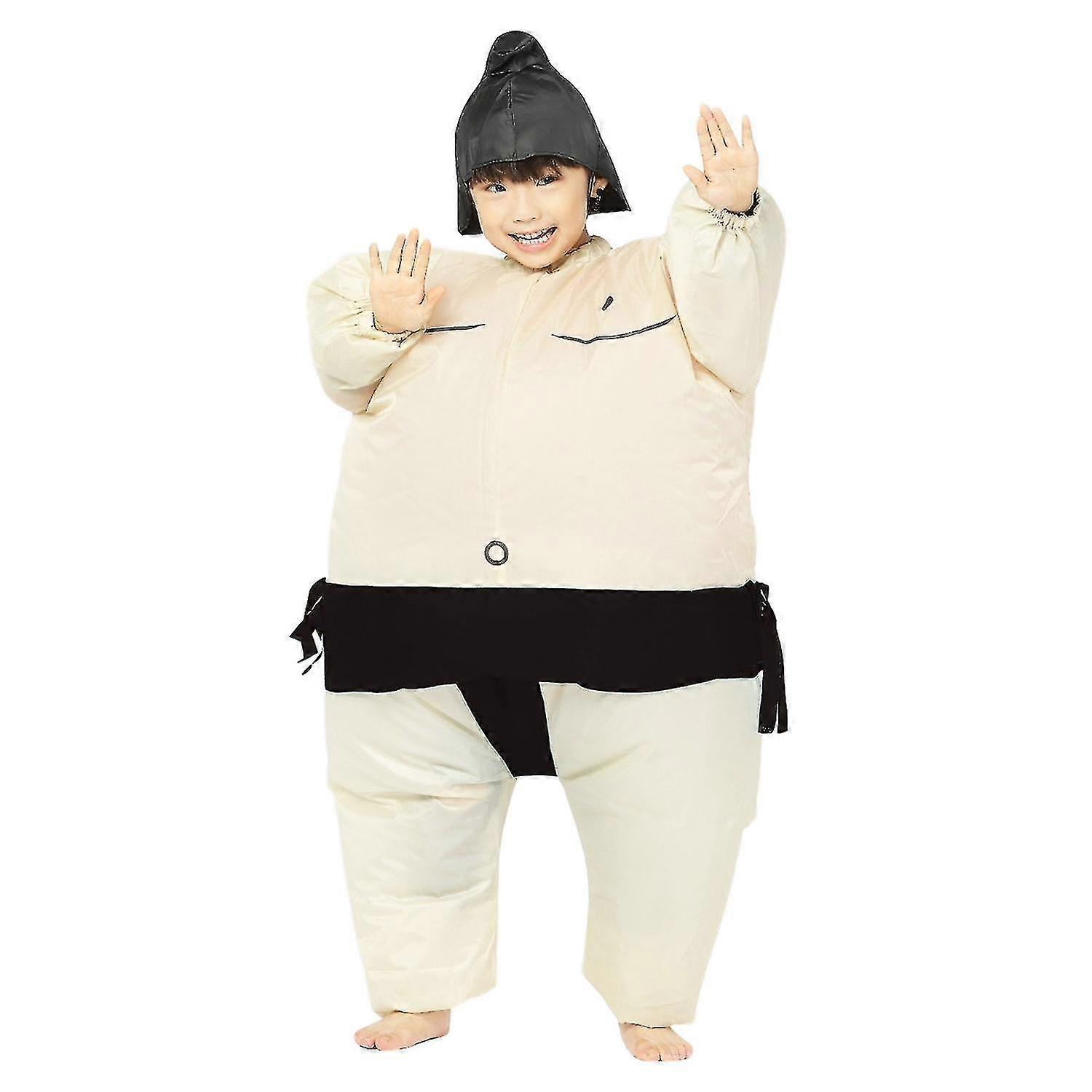 Inflatable Black Sumo Costume