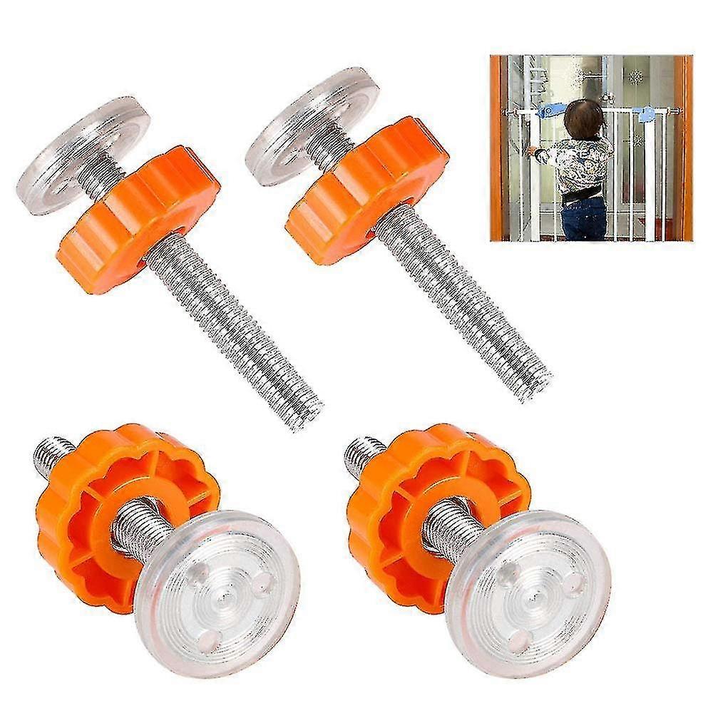 4 Pcs Gate Push Screws M10 Gate Screw Bolts Spindle Rods