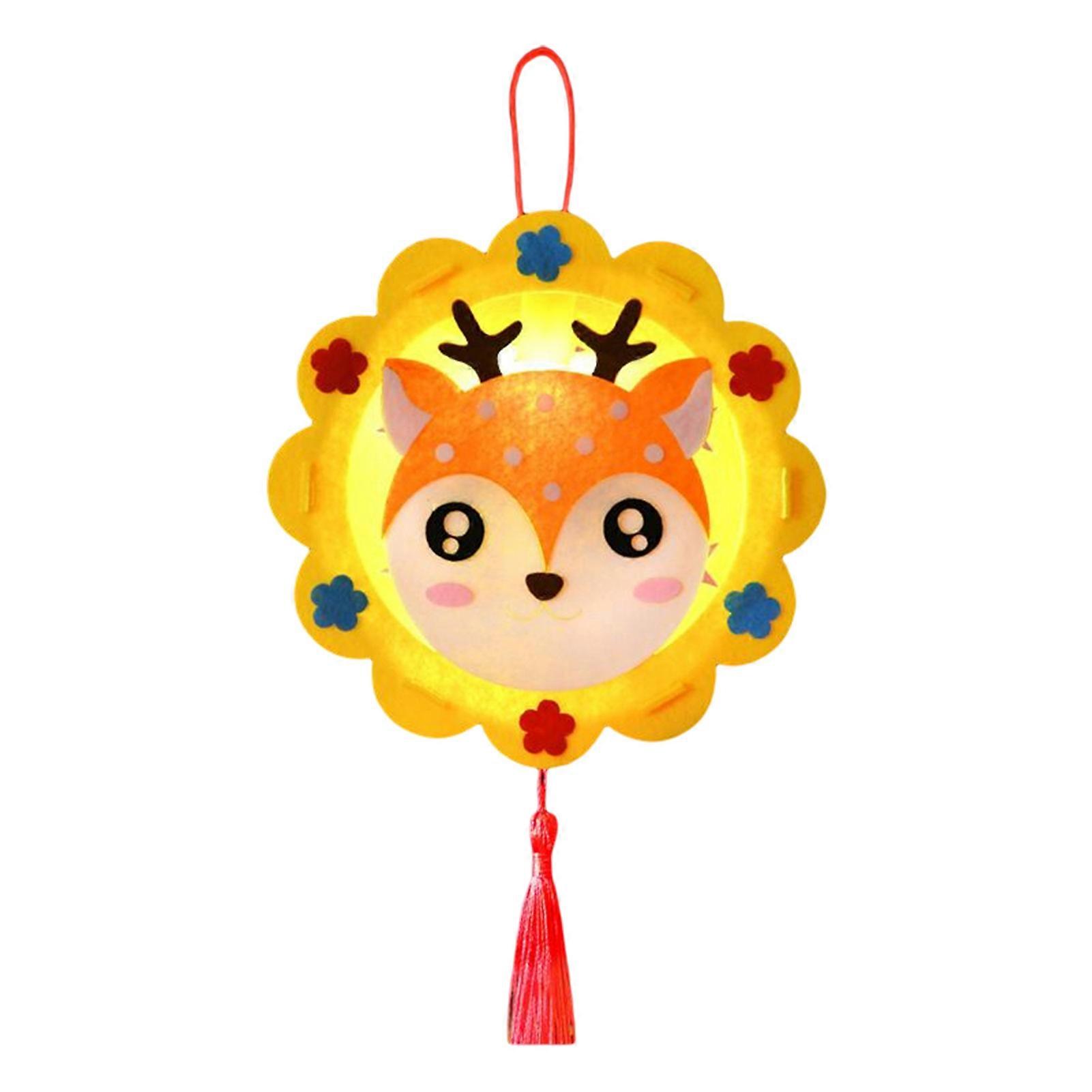 Handmade Light-up Toys Animal Appearance Lanterns for Lantern Festival Decoration
