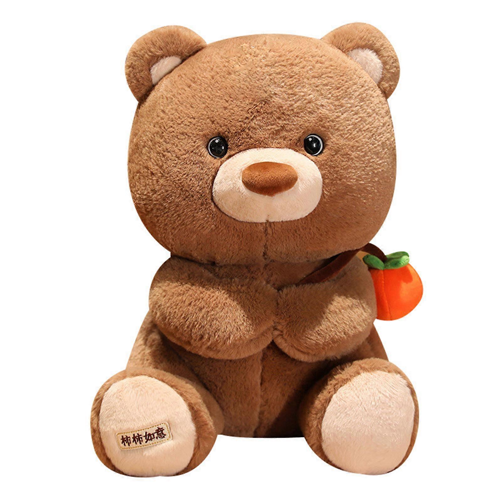 Cartoon Bear Plush Toy Dolls Anti-wrinkle Plush Material Gift for Christmas Birthday New Year