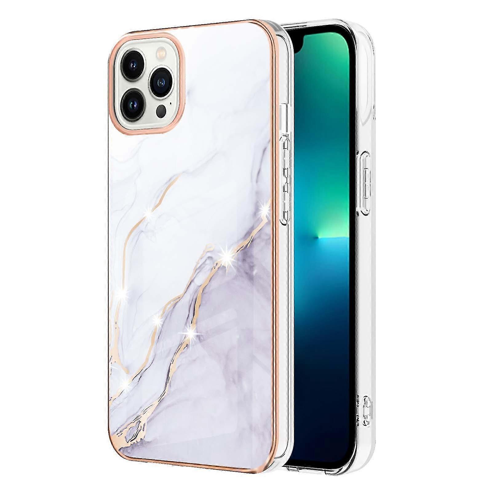 Marble Tpu Case For 15 Pro