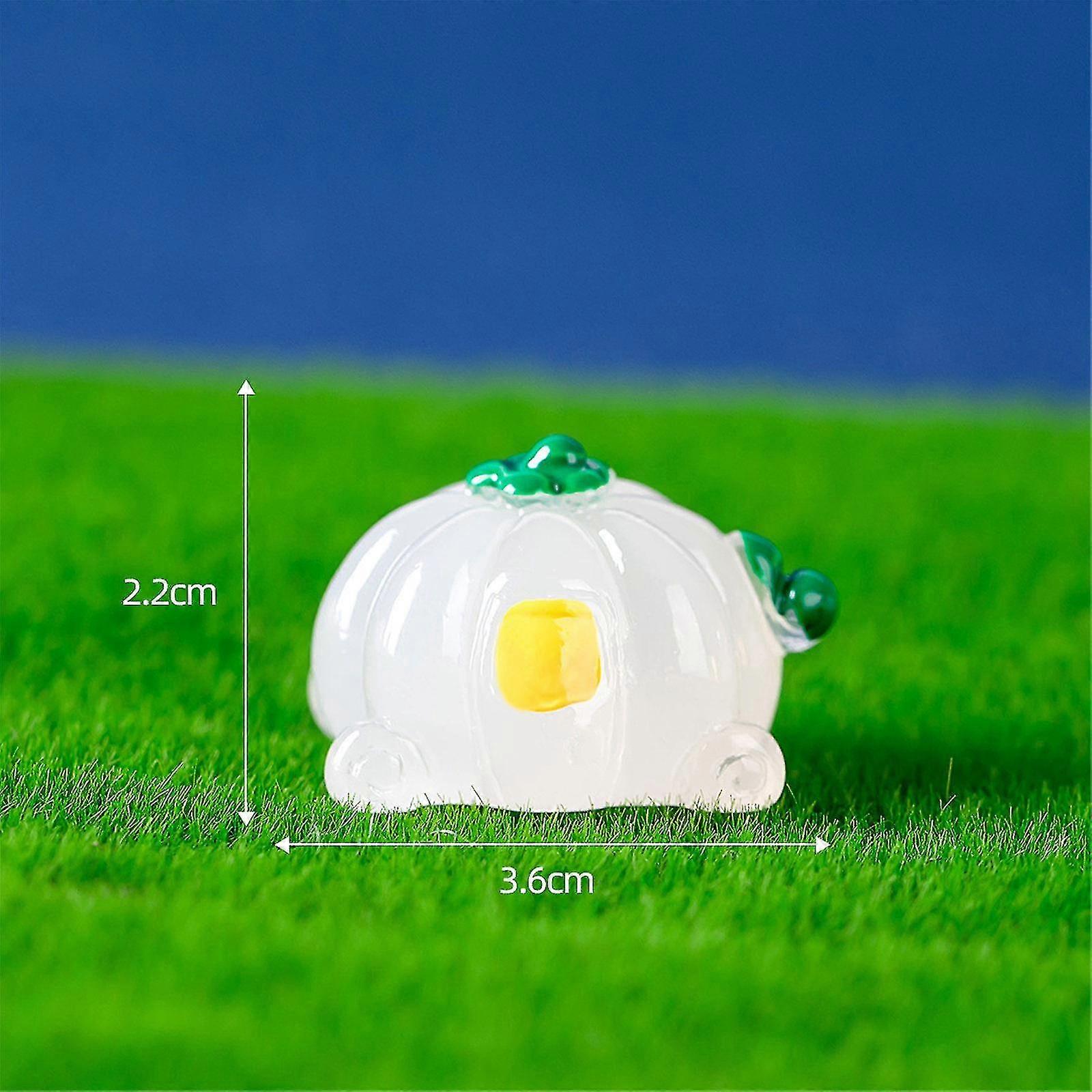 Halloween Decorations Miniature Glowing-in-the-dark Halloween Creativing Cute Ghost Devil Pumpkin Decorations Diy Accessories Resin Knick-knacks Hallo