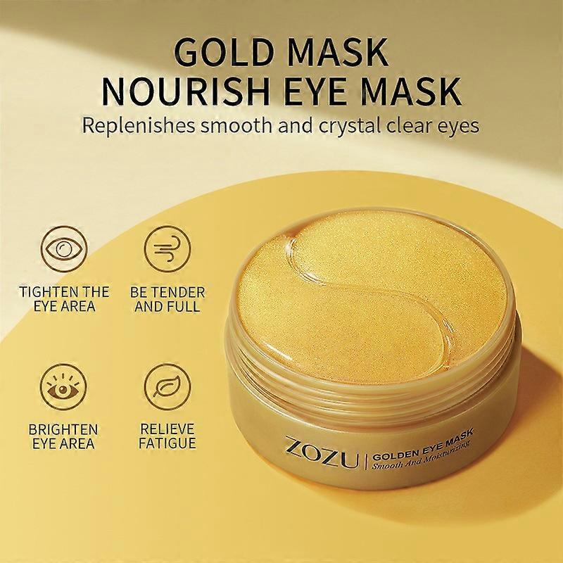 Zozu Gold Eye Mask Hydrating Eye Mask Patch Cosmetic Sets FLY4997