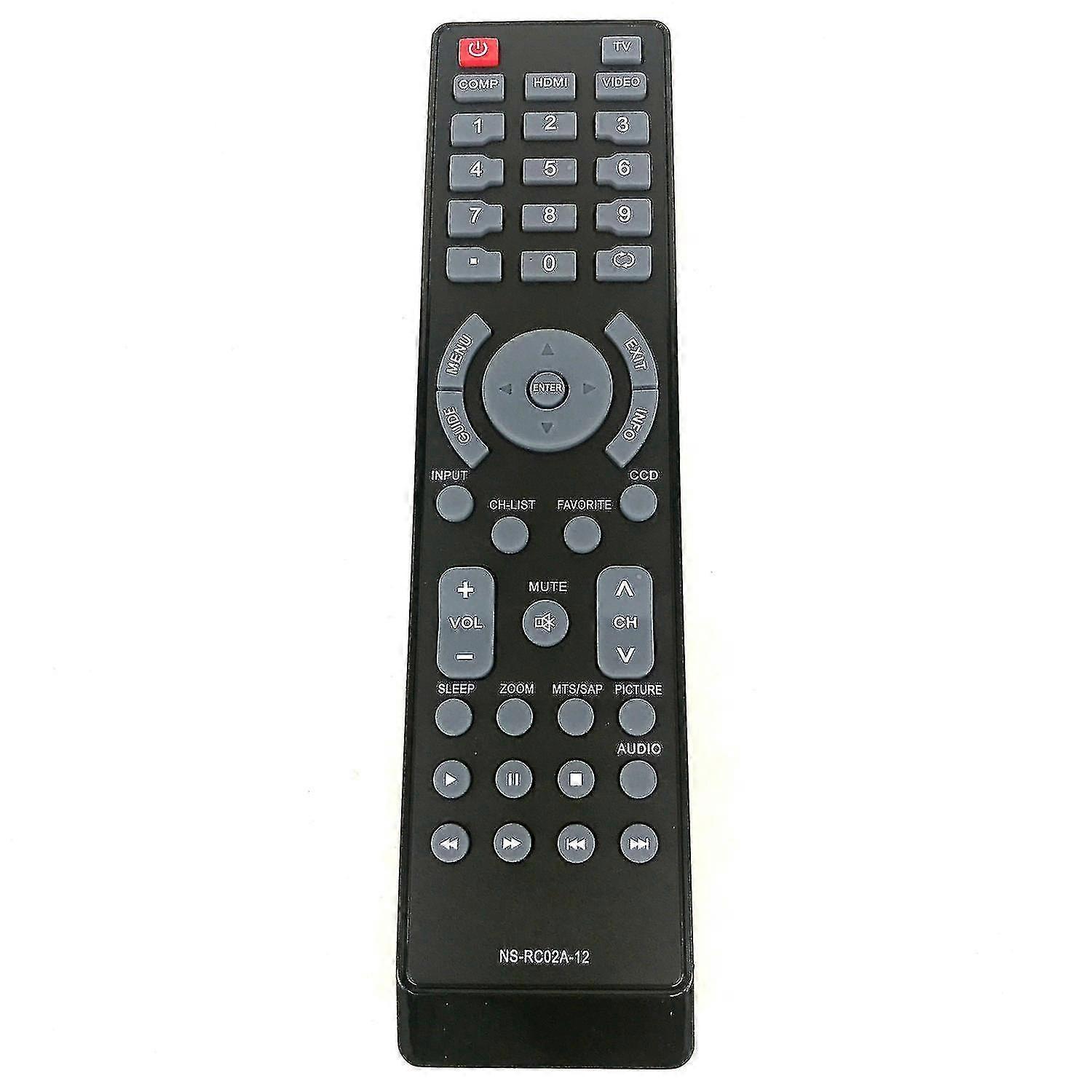 Remote Control Ns-rc02a-12 For Insignia Tv Ns-55l780a12 Ns-46l780a12 Ns-42l780a12 Fernbedienung