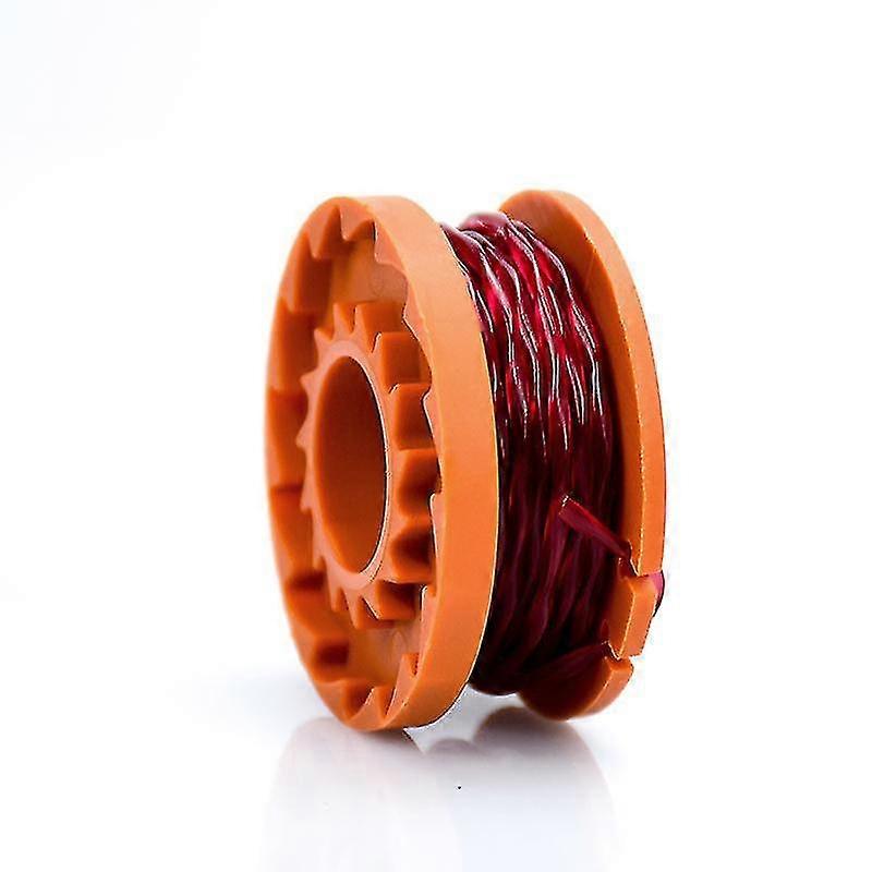 Line Spools For Trimmers Durable Replacement Line Spool For Better Cutting Speed - Diameter 1.65mm, Line Length 3.048m (orange) 4 Pcs Crjjkoy