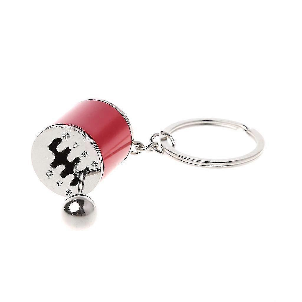 5 Colors Manual Transmission Gear Lever Keychain Gearbox Shift Lever Key Holder