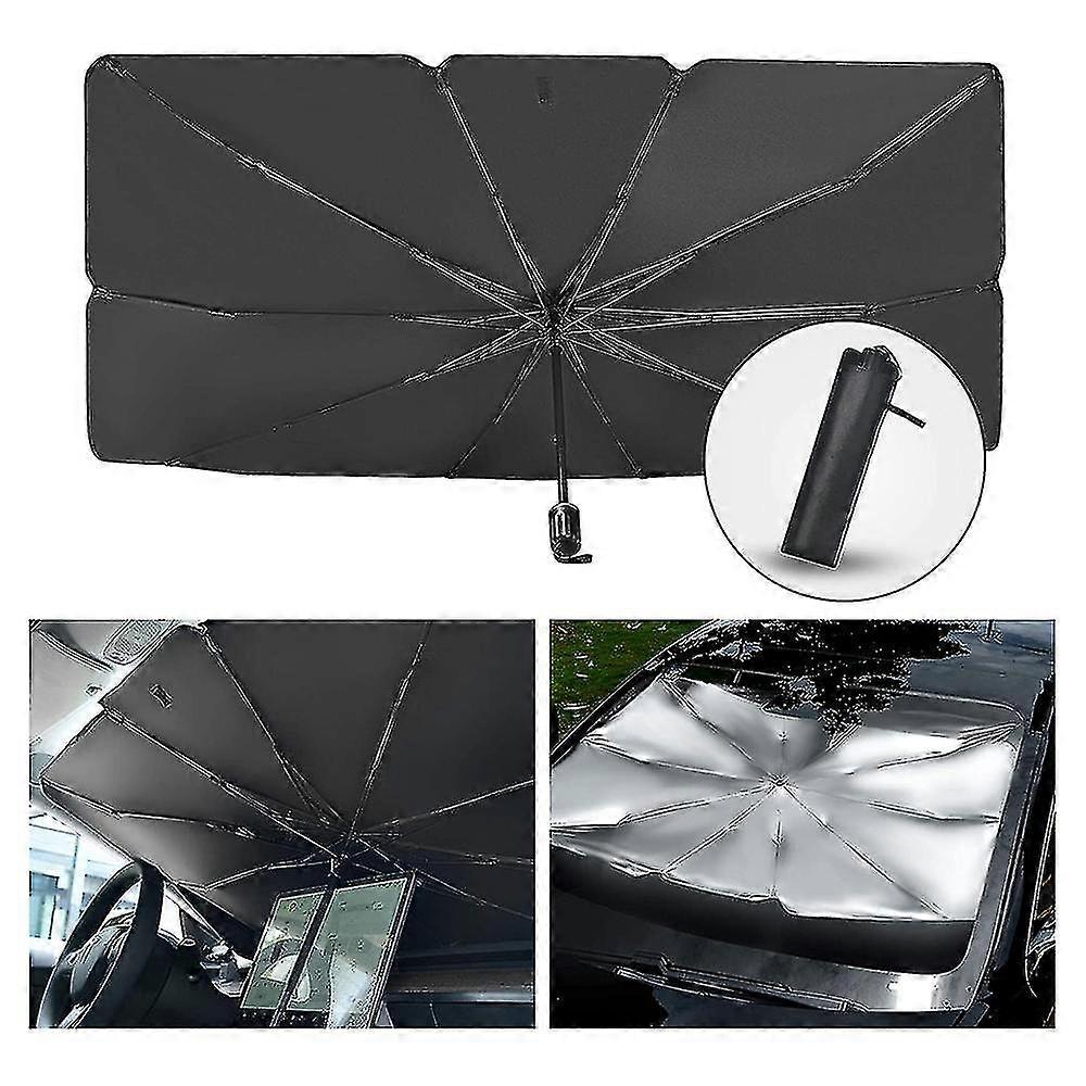 Sun Shade Car Front Window Foldable Sun Visor, Uv Protection
