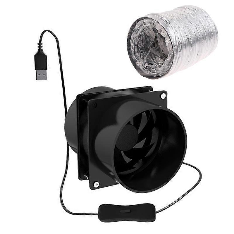 Compact USB Solder Smoke Absorber ESD Fume Extractor Fan for Ventilation Fan
