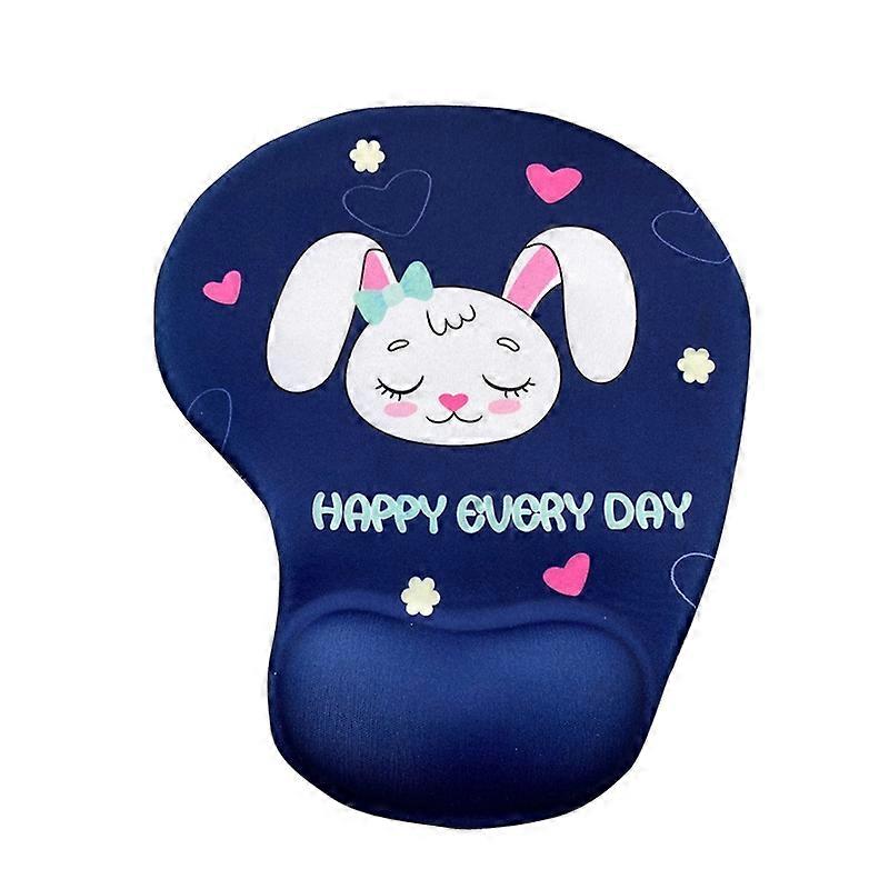 2 PCS Hand Rest Wristband Mouse Pad, Colour: Rabbit Rabbit