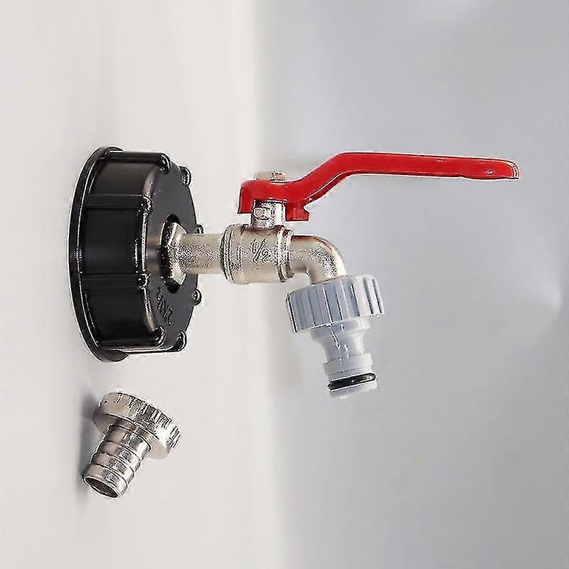 Ton Barrel Connector Ibc Ton Barrel Water Nozzle 1/2 Inch Pacifier Faucet Connector