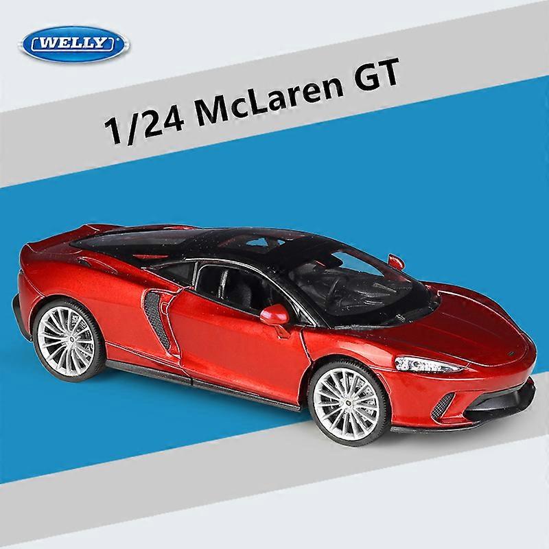WELLY 1:24 McLaren GT υψηλή προσομοίωση κράμα σπορ αυτοκίνητο μοντέλο diecast μέταλλο σούπερ αγωνιστικό μοντέλο παιχνίδι συλλογή δώρο παιδιά