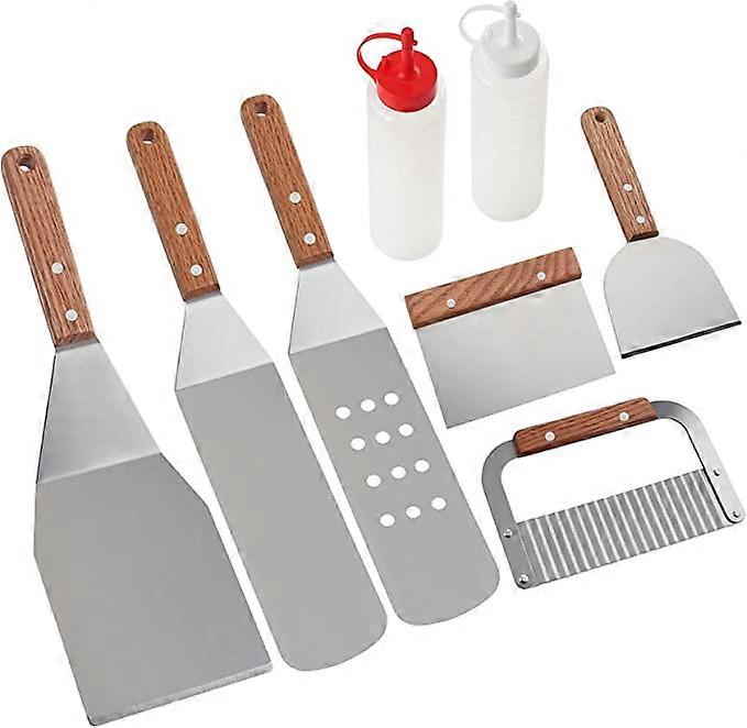 8Pc Professional Griddle Accessories Kit